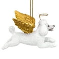 thumbnail image 4 of Design Toscano Honor the Pooch: White Poodle Holiday Dog Angel Ornament, 4 of 5