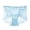 1Sky Blue, variant on Xijirk Women Mid High Floral Lace Brief Panties Scalloped Waist & Thigh Outlines Full Sheer Mesh Body Soft Elastic Weave for Daily Inner Outfit Wear,6,M