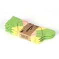 thumbnail image 4 of HUGH UGOLI Women's Cotton Argyle Crew Socks | Fun Colorful, Patterned Trouser or Dress Socks, 4 Pairs, Green, Shoe Size: 6-9, 4 of 4