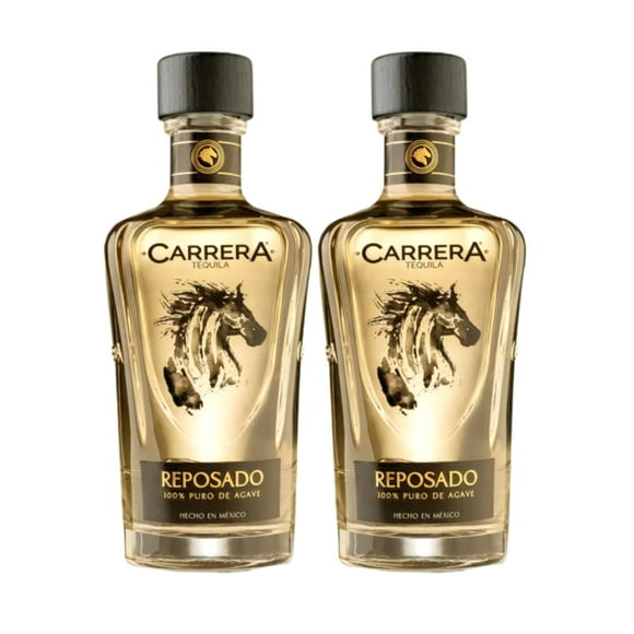 Duo Pack Tequila Carrera Reposado 750 Ml Carrera Tequila Reposado