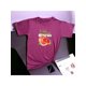 thumbnail image 2 of Playera Con Estampado De Fresh Summer Citrus – Dale Sabor y Color a tu Verano Ropa Para Mujer Color Rosa Dorado Talla Extra Grande Marca Emil SaEs, 2 of 4