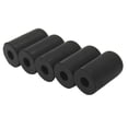 thumbnail image 3 of 5 Pcs Protecteurs de Violoncelle, Embout en Caoutchouc Noir Portable Accessoire pour Instruments de Musique, 3 of 7