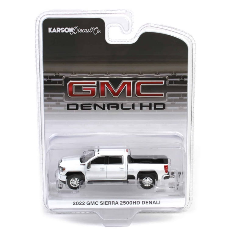 1点限 日本未発売 GMC シエラ 2500HD デナリ Karson WHT 1/64 2022 GMC Sierra 2500 Denali, Summit White, Karson
