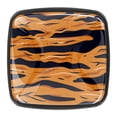 thumbnail image 1 of 4 Pcs Square Cabinet Handle Cupboard Knob Drawer Pulls Handle Tiger Skin Texture Drawer Knobs with Screws Furniture Decoration, 1 of 5
