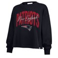 thumbnail image 2 of Women's '47 Navy New England Patriots Muse Sydney Long Sleeve Cropped T-Shirt, 2 of 3