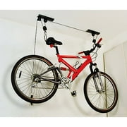 On the Edge Bike Rack Pulley System