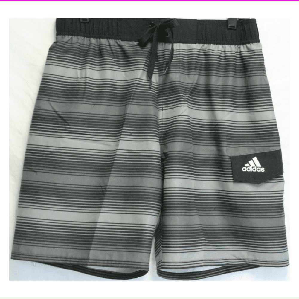 Adidas - Adidas Men's Adjustable Drawstring Swim Trunk Shorts M ...