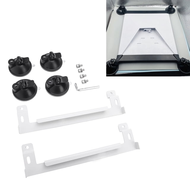 Support à Ventouse, Support Compact en Métal ABS pour Toit Ouvrant de Véhicule Récréatif