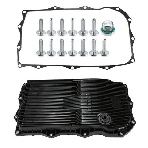 Unique Bargains 1 Set Transmission Oil Pan with Bolts No.68225344AA for Chrysler 300 2013-2016