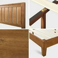 thumbnail image 4 of ZINUS Alexis Deluxe Wood Platform Bed Frame with Headboard / Wood Slat Support / No Box Spring Needed / Easy Assembly, Rustic Pine, Twin, 4 of 9