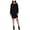 black, variant on Sanctuary Clothing Womens Amy Sweater Dress, Black, Small