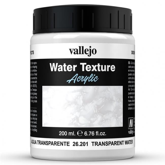Acrylicos Vallejo VJP26201 200 ml DE Water Transparent Water Paints & Brushes