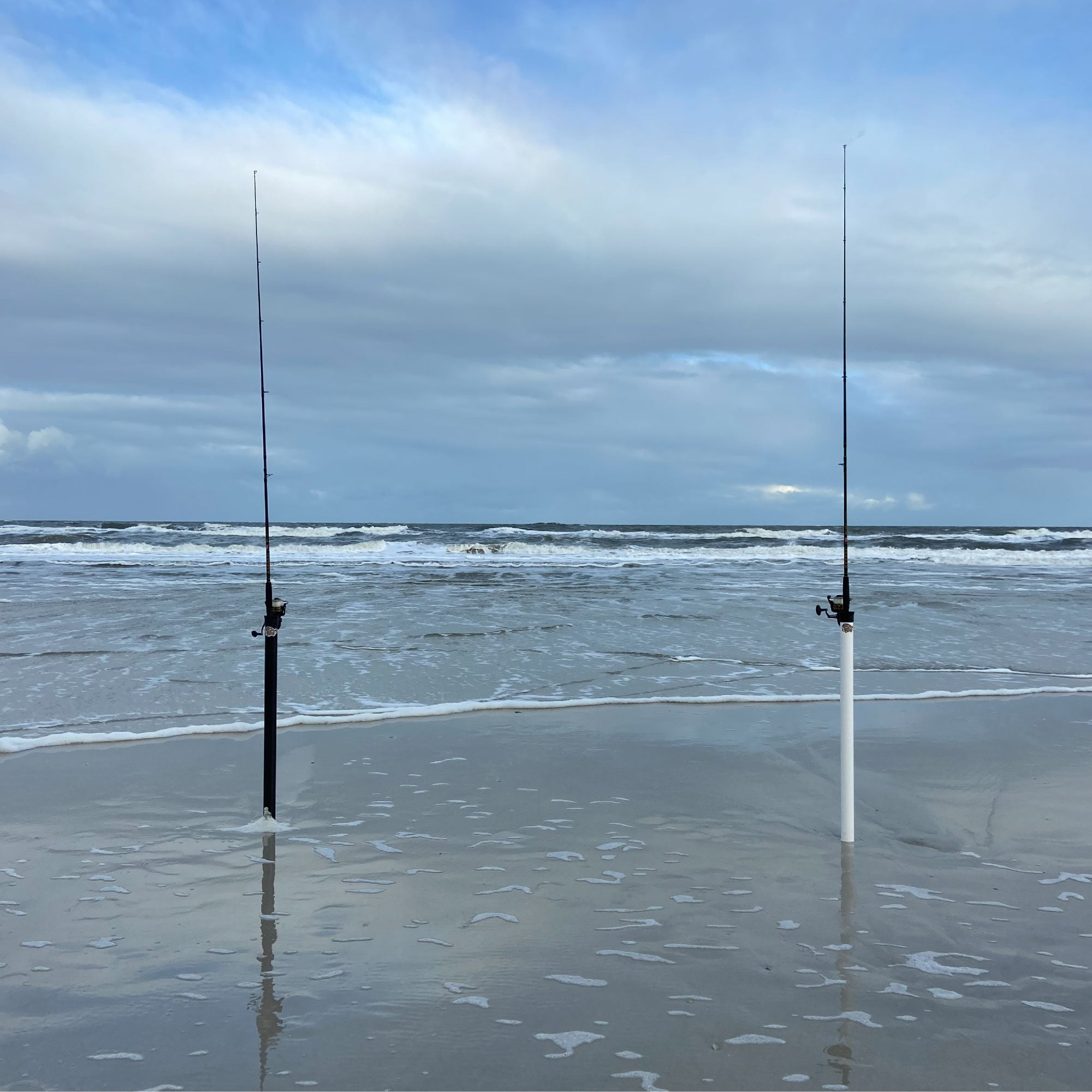 Sea Beach Fishing Rod Stand Rest Folding Spike Holder Sea Fishing Tackle 