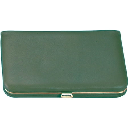 Slim Framed Business Card Case Wallet in Genuine Leather