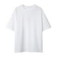 thumbnail image 1 of Playera Elvqul de Hombre Economicas Blanco de Color Sólido Algodón Manga Corta Cuello Redondo, 1 of 3