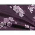 thumbnail image 4 of oneOone Rayon Purple Fabric Florals Craft Projects Decor Fabric Printed By The Yard 56 Inch Wide, 4 of 4