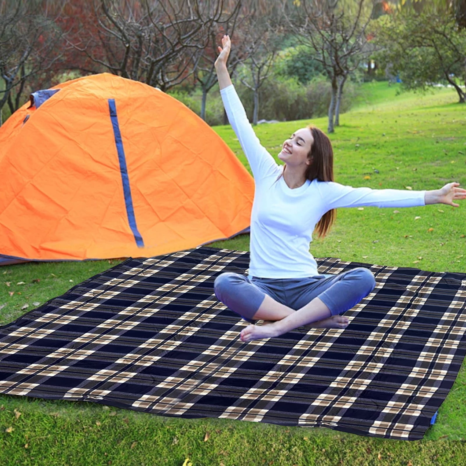 Camping Sleeping Bag for Warm Weather, Polyester Ripstop Fabric Adult Outdoor Sleeping Bag, Camping Gear with Reverse Zipper for Pairing, Seasonal Travel Backpacking Essential Comfort, AESTIVO