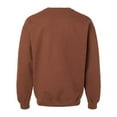 thumbnail image 5 of Gildan SF000 Softstyle Crewneck Sweatshirt-Cocoa-L, 5 of 5