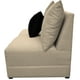 thumbnail image 4 of Love Seat El Bazar Store Orlando Beige Tela Lino nacional, Sillon 2 plazas, Modular, 4 of 5