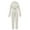 White, variant on Womens Ski Suit Clearance 2024 Women Fashion Casual Thick Hot Snowboard Skisuit Outdoor Sports Zipper Ski Suit