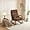 Orange, variant on Nursery Rocking Chair Removable Glider Rocker High Backrest Rocking Armchair Mid-Century Accent Chair with Lumber Pillow for Bedroom, Living Room, Nursery, Beige