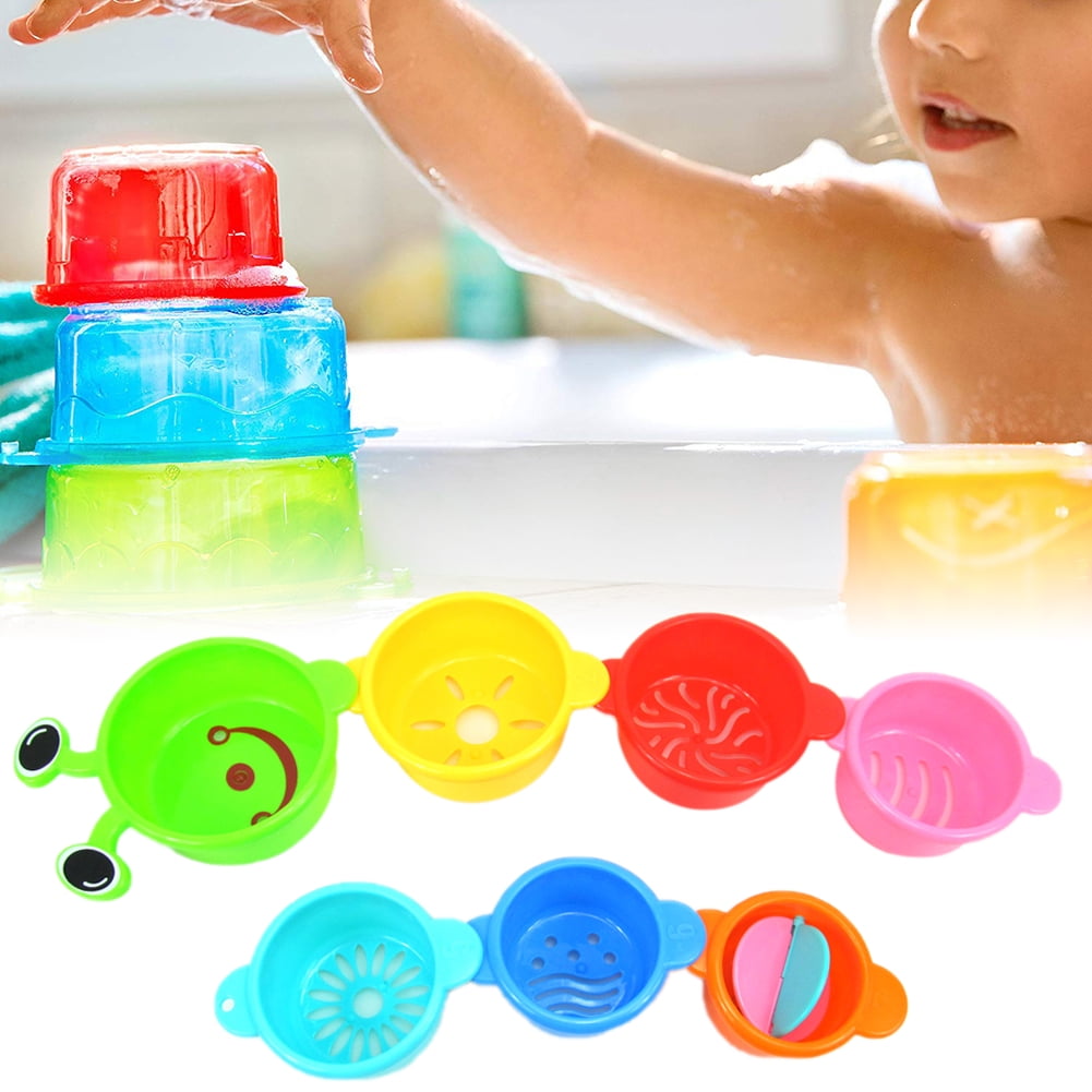 bath toy cups