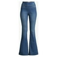 thumbnail image 5 of Sofia Jeans Women's Melisa Flare Super High Rise Pull On Jeans, 5 of 6