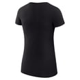 thumbnail image 3 of Women's G-III 4Her by Carl Banks Black Pittsburgh Penguins Super-Slim Fit Lightweight Team Sport T-Shirt, 3 of 3