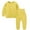 Yellow, variant on Coerni Kids Thermal Underwear Set Toddler Baby Winter Base Layer Ultra Soft Long Sleeve for Boys Girls Cotton Pajamas Pjs Kids Clothes Set