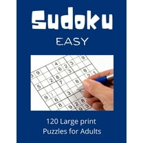 Easy Sudoku Puzzle Book: Sudoku Easy : 120 Sudoku Puzzles for Adults with Solutions (Series #6) (Paperback)