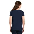thumbnail image 3 of Gildan Ultra Cotton Women’s T-Shirt, Comfortable Short Sleeve Feminine Tee, Navy, Sizes S-3XL, 3 of 5