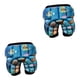 thumbnail image 1 of Greeniant Pantalón corto acolchado 3D protector de cadera para niño y niña, pantalón corto acolchado de EVA azul Tipo 1 2piezas, 1 of 6
