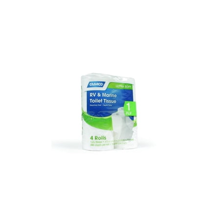 Camco-Armada Toilet Tissue 1Ply 4/Pk 250 40276 LC