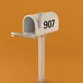 thumbnail image 4 of Miangastore Weatherproof Home Address Decal Black PET 4 Sheets, 4 of 8