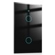 thumbnail image 1 of TUYA Smart Light Switch Cuenta regresiva Teléfono Móvil Lámpara de control remoto Interruptores de sala de estar Suministros Inteligentes Inicio Negro 2-Gang Advancent HA011723-05, 1 of 7