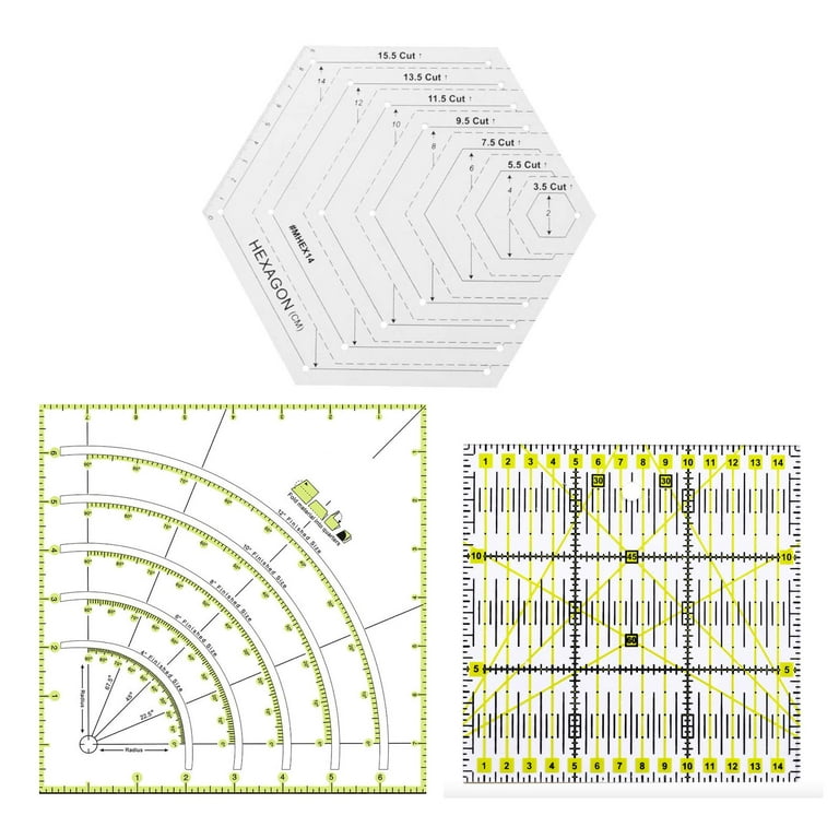 Rectangle Ruler Bundle  Manufactured By The Grace Company