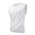 thumbnail image 2 of Men Sleeveless Shirt Set Quick Dry Tank Top for Running Beach Fitness Muscle Shirt Lightweight Breathable Athletic Wear, 2 of 7