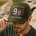 thumbnail image 3 of 911 Never Forget Patriotic Baseball Hat, Honoring The Heroes 3D Full‑Print Memorial Cap, Adjustable Casual Unisex Hat for Men & Women Daily Commemorative Wear, 3 of 5