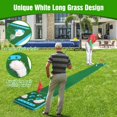 thumbnail image 3 of Set de juego de golf KEMLDIVS, alfombrilla desmontable con pelotas y banderas, 3 of 6