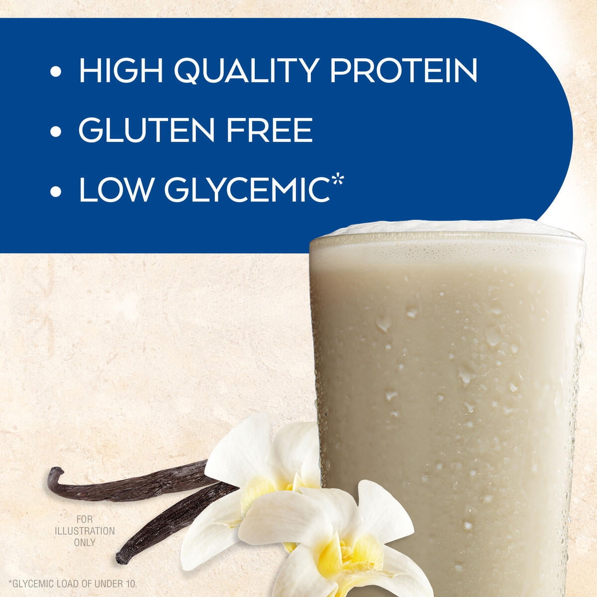 (3 pack) Atkins Creamy Vanilla PLUS Protein Shake, High Protein, Low Carb, Low Sugar, Keto Friendly, 4 Count