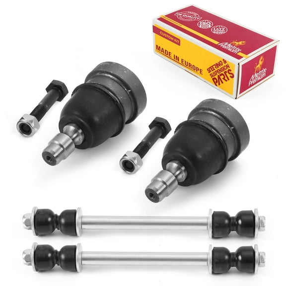 Metrix Premium Chassis Parts - 4 PC Front Sway Bar Stabilizer End Link & Upper Ball Joint Kit Fits 1998-2011 Ford Ranger RWD, 2001-2010 Mazda B2300, 1998-2001 B2500, K700542, K8738