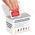 thumbnail image 1 of wqlpp-Nail Polish Remover Pads - 100% Non-Acetone - 50 Pack Bulk Set - Individually Wrapped - Quick Nail Polish Remover Wipes - Fingernail Travel Kit to Clear Nail Polish for Home & Professional Remo, 1 of 4