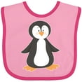 thumbnail image 3 of Inktastic Cute Baby Penguin Boys or Girls Baby Bib, 3 of 4