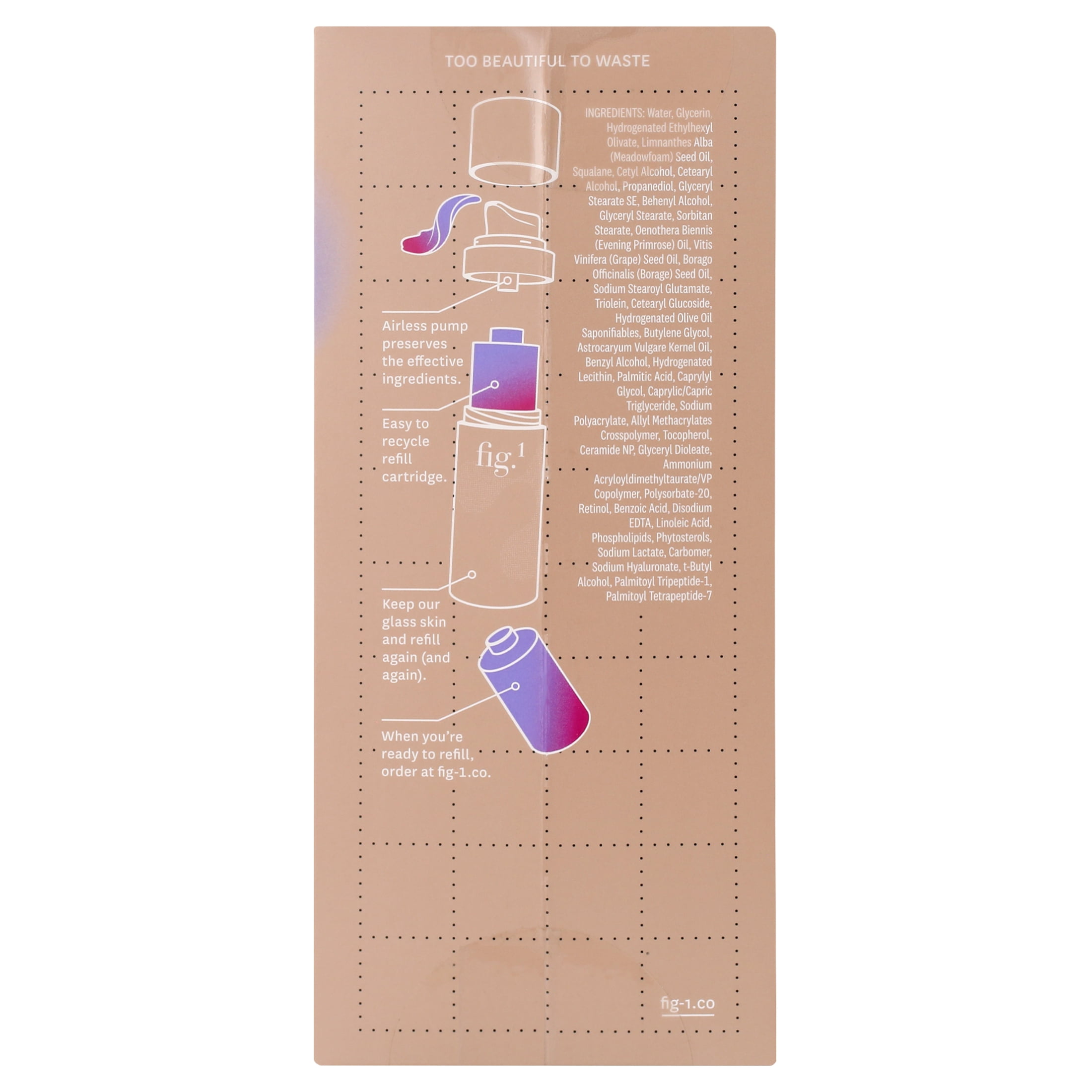 Fig.1 Retinol Night Cream No. 1, Introductory Level for All Skin Types