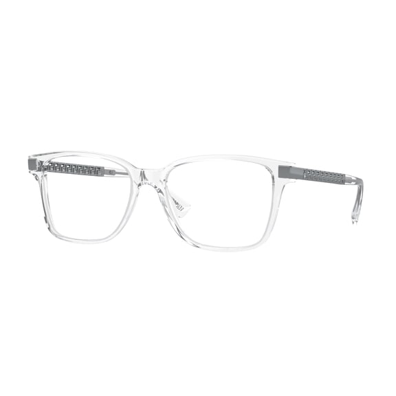 Versace Demo Square Men's Eyeglasses VE3340U 148 55