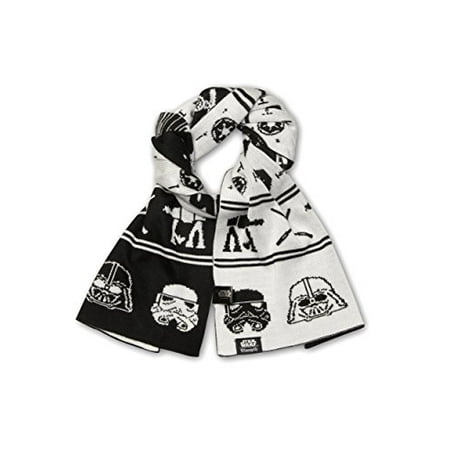 Star Wars Darth Vader Galaxy Death Star Reversible Knit Scarf by Loungefly
