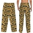 thumbnail image 3 of PISONIC Funny Mens Pajama Pants Lounge Men's Pajama Bottoms Soft Sleep Pants With Pockets Drawstring, 3 of 7