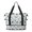 Bigfoot and Deer White Pattern, variant on Bigfoot and Camouflage Blue Pattern Expandable Travel Tote Bag, Work Shopping Tote with Dry Wet Pockets, Waterproof Dacron Gift Ideas for All People