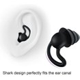 thumbnail image 2 of Ear Plugs For Sleeping,silicone Noise Canceling,soft Waterproof, Hearing Protection(black), 2 of 5