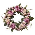 thumbnail image 2 of 2 coronas artificiales, coronas , decoraciones para puertas de pared, decoraciones para fiestas perfecl Guirnalda de rosas, 2 of 6